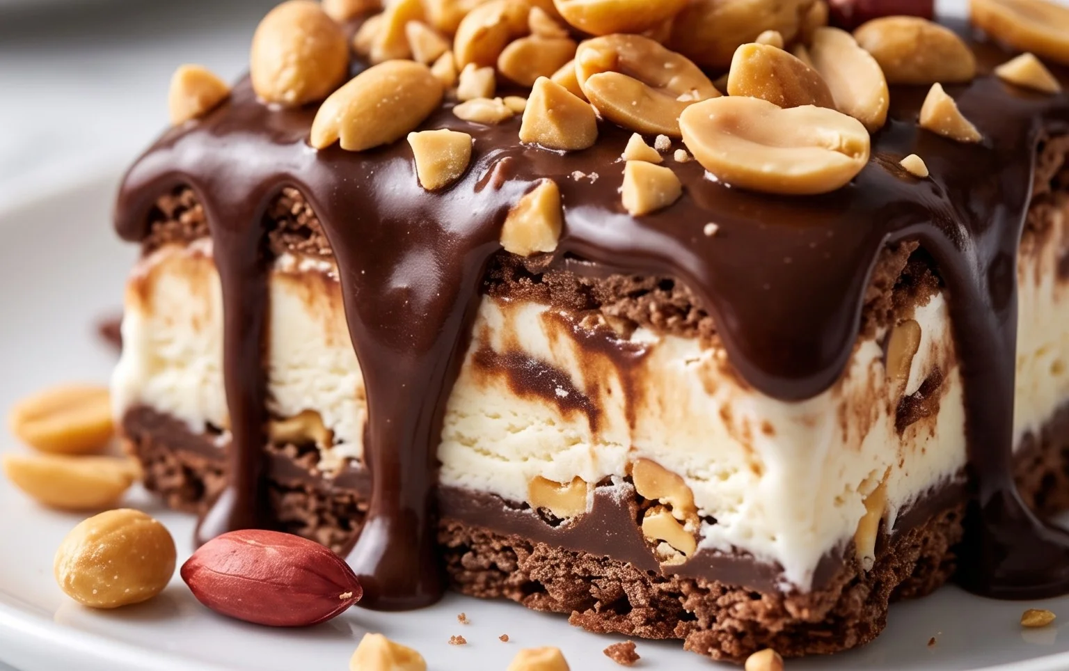Buster Bar Ice Cream Dessert