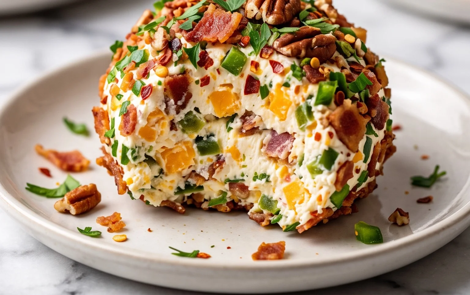 Jalapeno Popper Cheese Ball