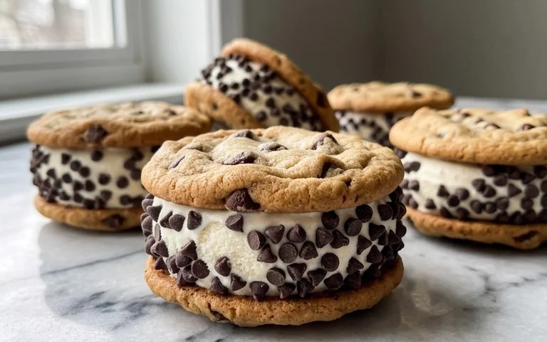 Cookie Ice Cream Sandwiches (Like a Chipwich!)