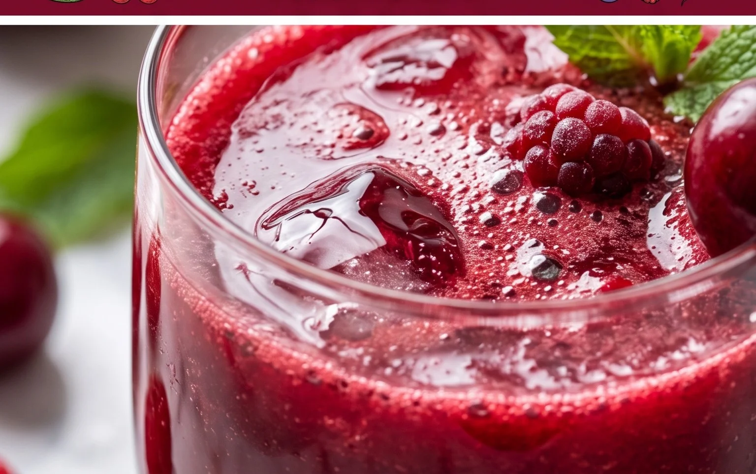 Watermelon Cherry Berry Beet Juice