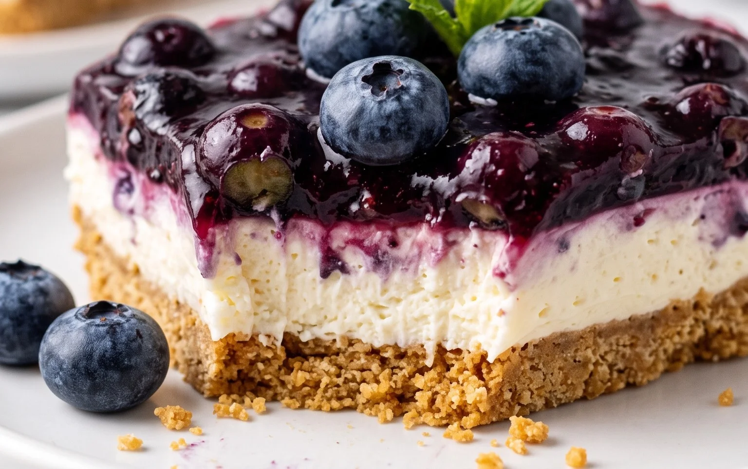 No-Bake Blueberry Yum Yum