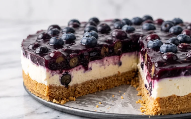 No-Bake Blueberry Yum Yum