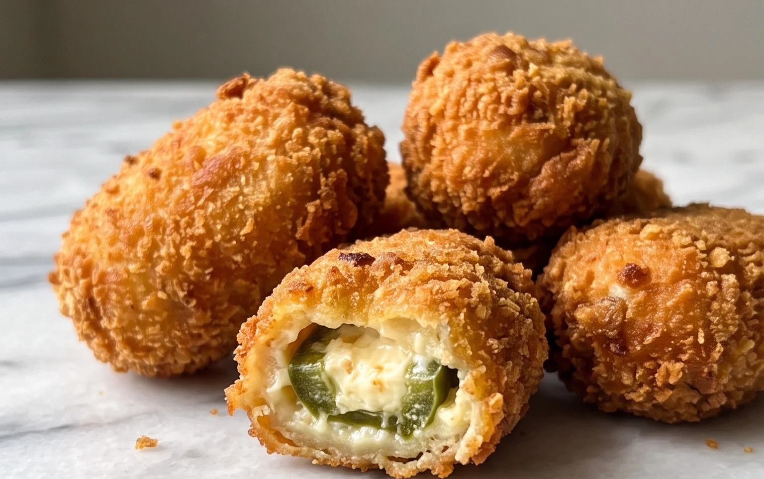 Fried Jalapeno Popper Bites