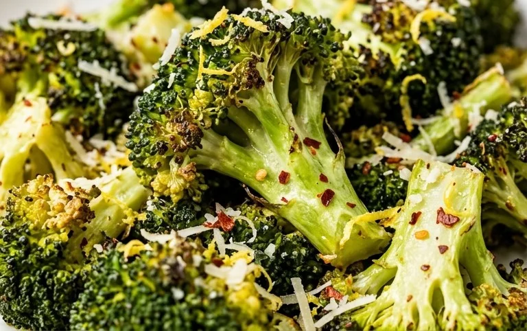 Oven Roasted Broccoli (Baked Broccoli)