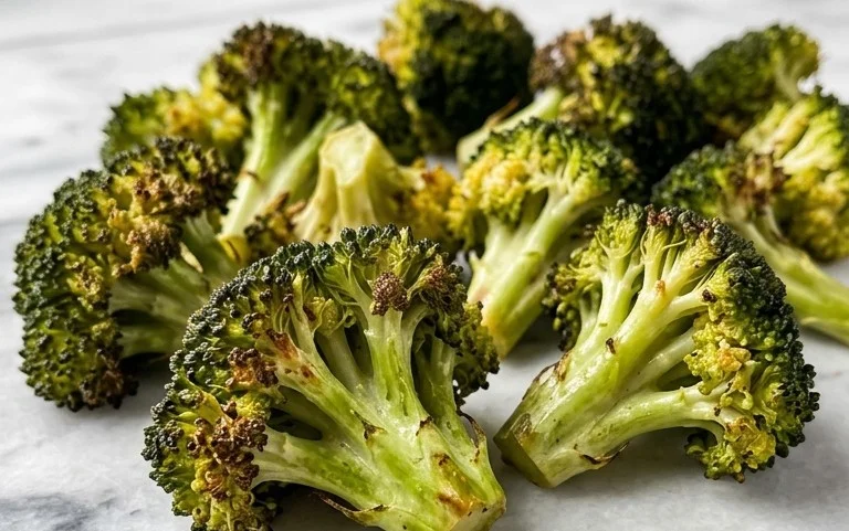 Oven Roasted Broccoli (Baked Broccoli)