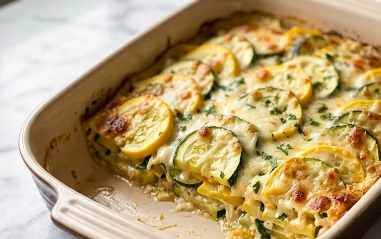 Zucchini and Squash Casserole Recipe