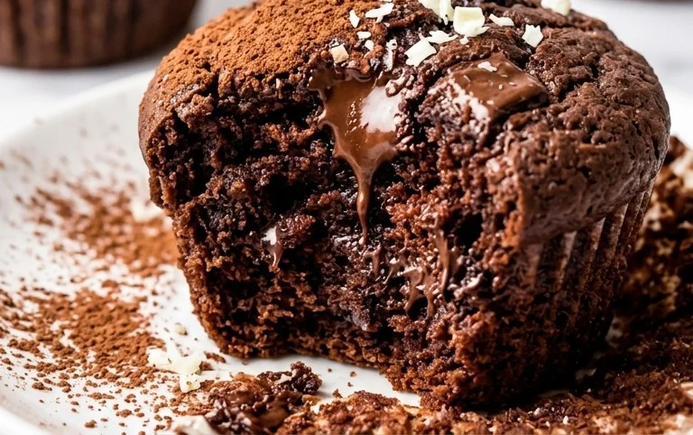 Double Chocolate Muffins